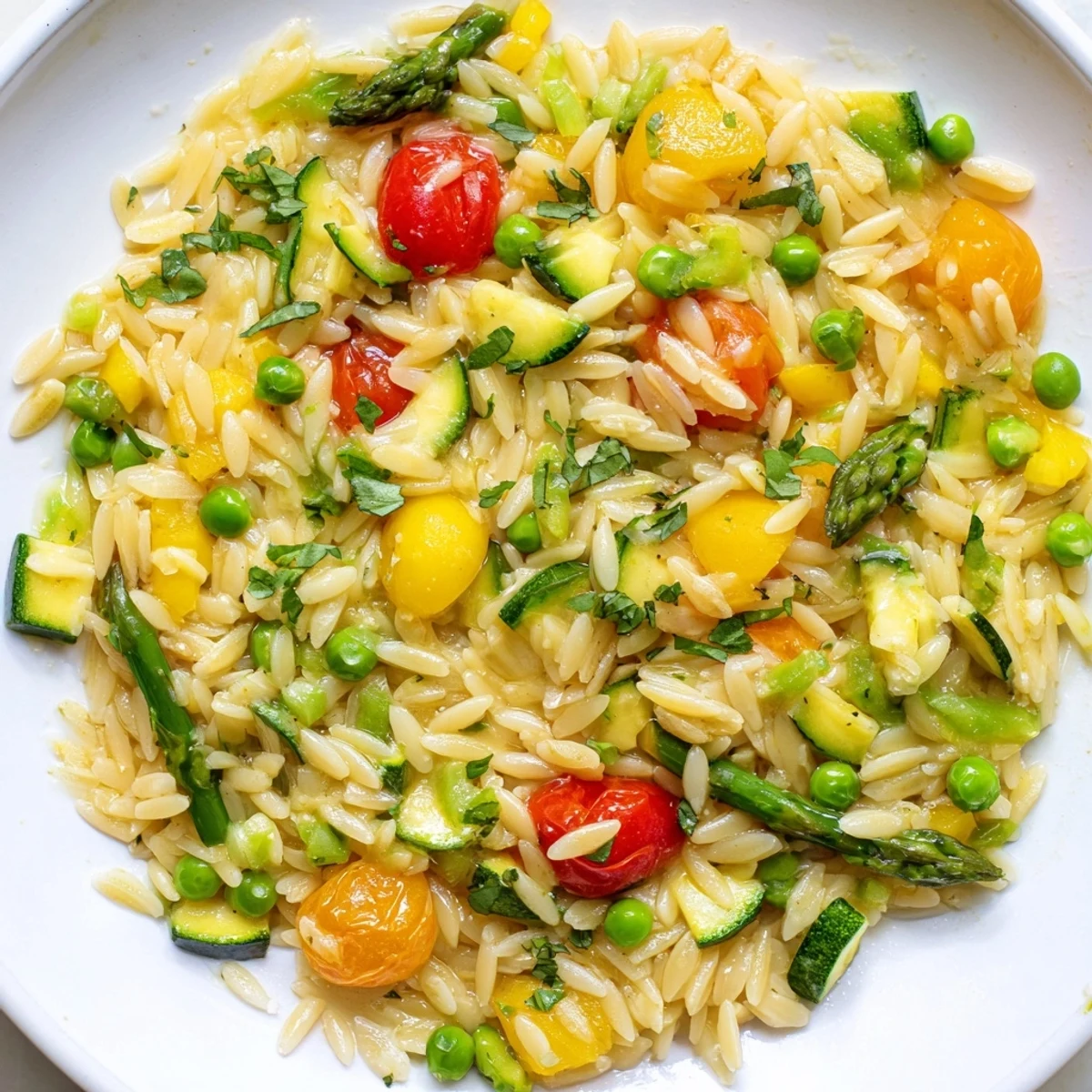 Orzo Primavera Italian Pasta