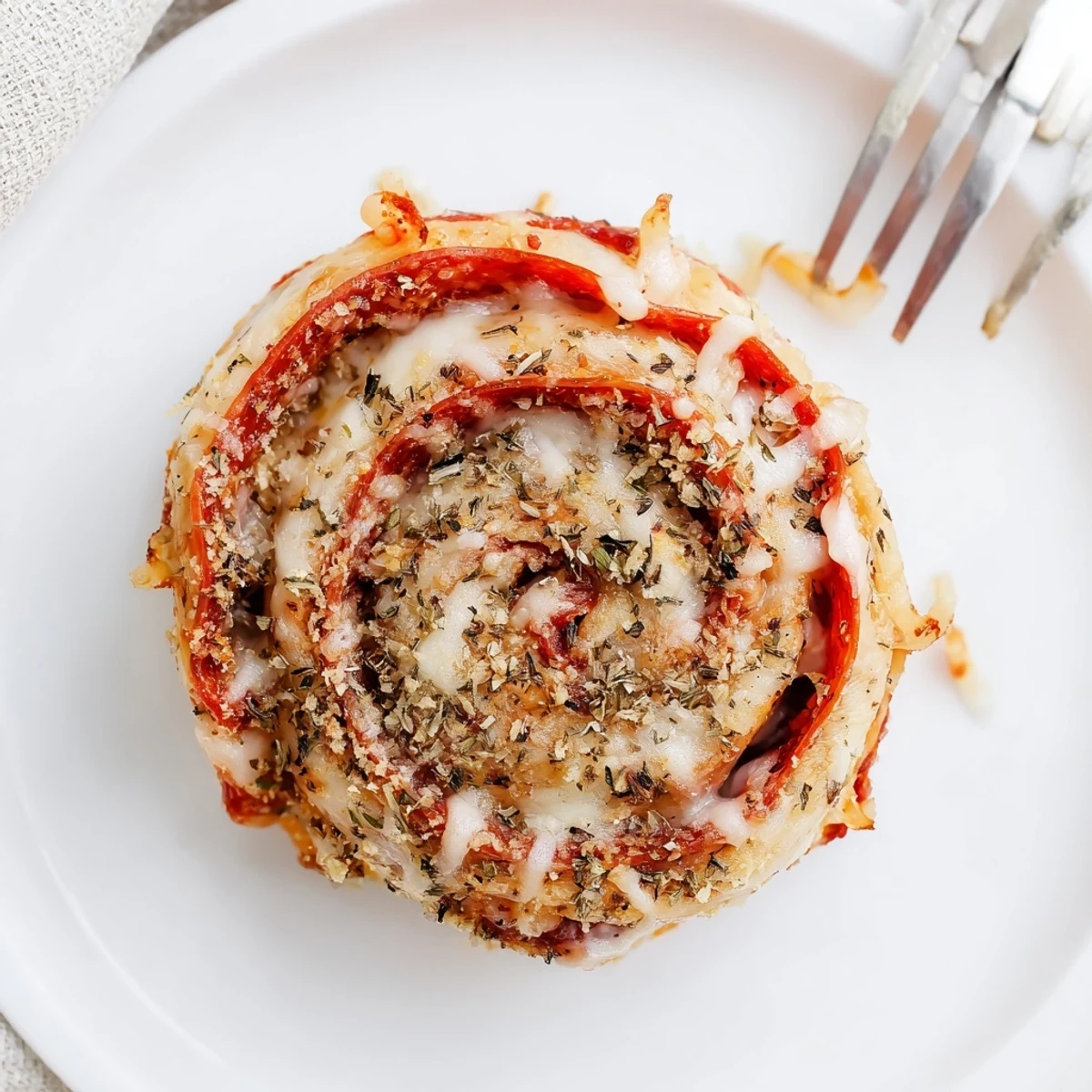 Family-friendly Gluten Free Pizza Rolls Snack with soft dough, pepperoni pockets, dipped in marinara