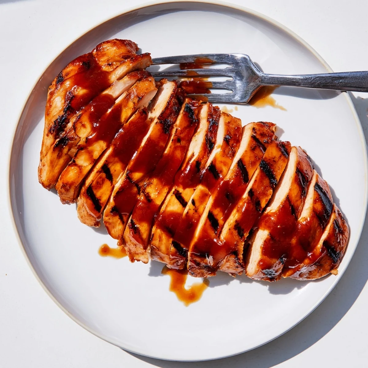 Grilled Coca Cola Glazed Chicken