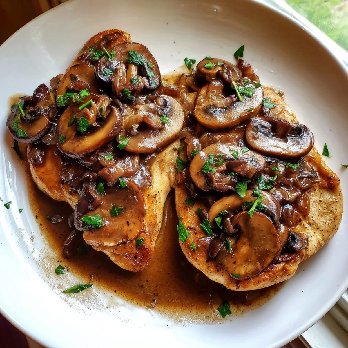 Dairy Free Chicken Marsala