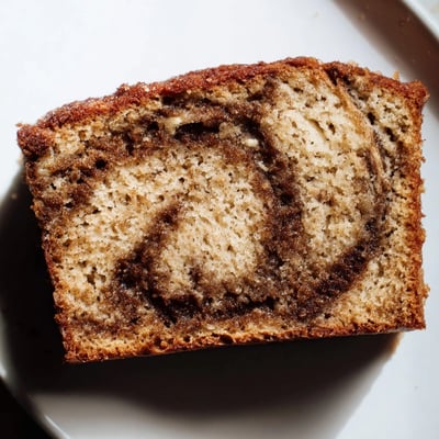 Cinnamon Sugar Swirl Banana Bread
