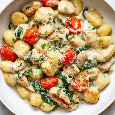 Creamy Herb Chicken Gnocchi